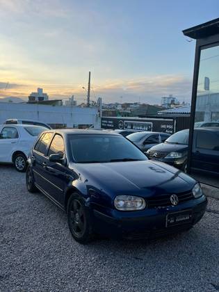 VOLKSWAGEN GOLF 1.6 MI BLACK & SILVER 8V GASOLINA 4P MANUAL